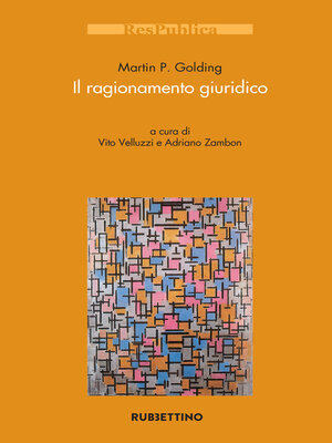 cover image of Il ragionamento giuridico